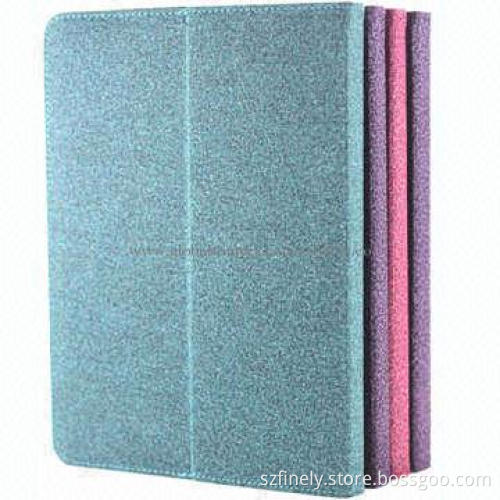 Double-side leather case for iPad air, double-side can use, different angle stand, various colors